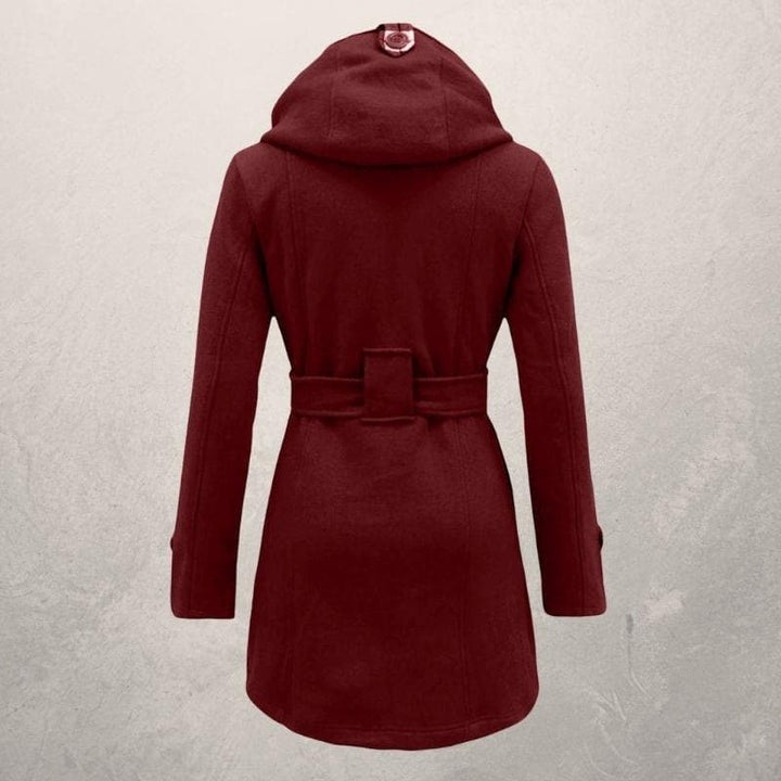 Fedrissa | Manteau Tendance Ceinture Capuche