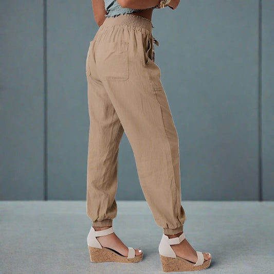 Della - Pantalon Décontracté Femme Chic