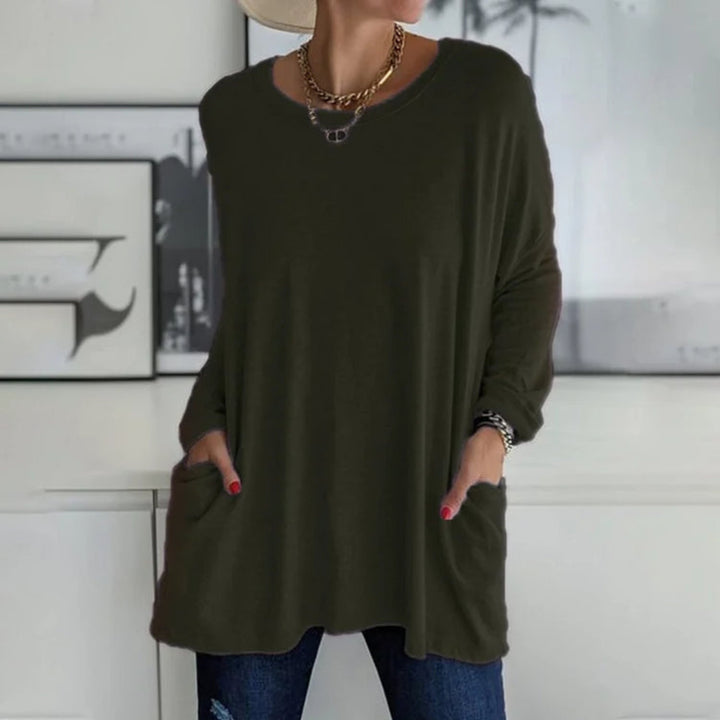 Rosamonde | Pull Oversize Pour Femme | Poches Pratiques