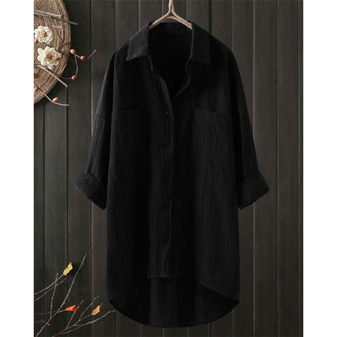 Femmes Blouse Fluide | Coupe Aérienne Manches Longues