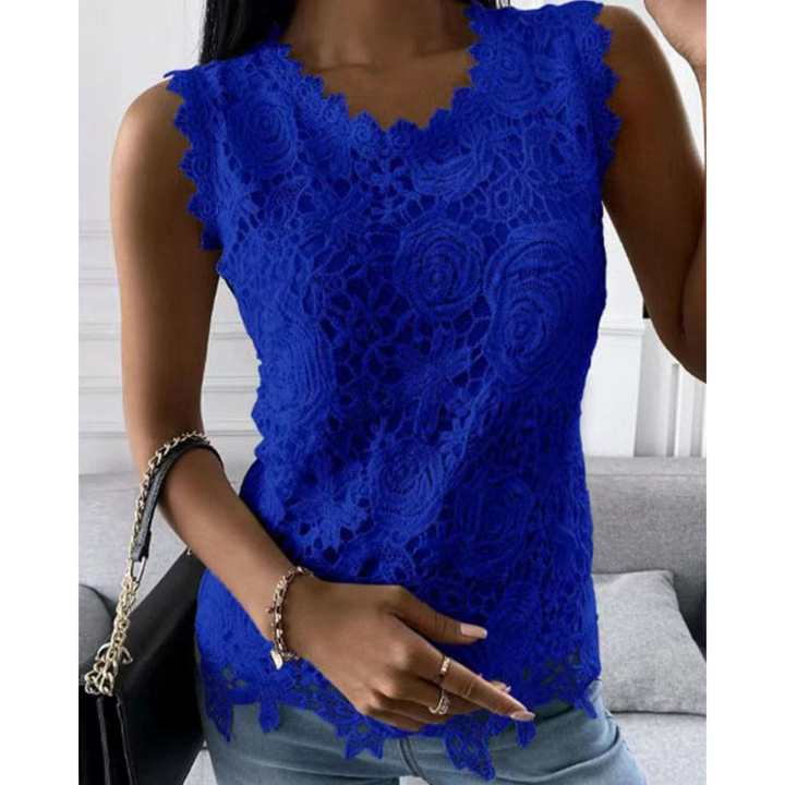 Aurélie | Blouse pour Femme | Coupe Fluide, Détails Travaillés & Chic