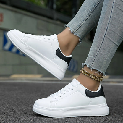 Femmes Baskets Blanches | Cuir Propre