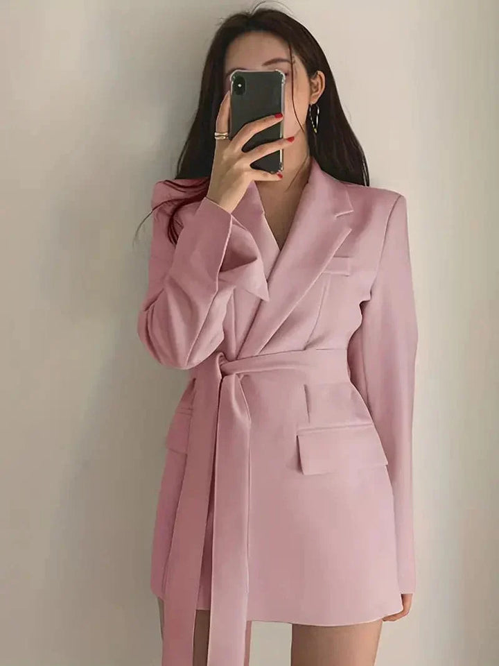 Nélia | Robe Blazer Élégante