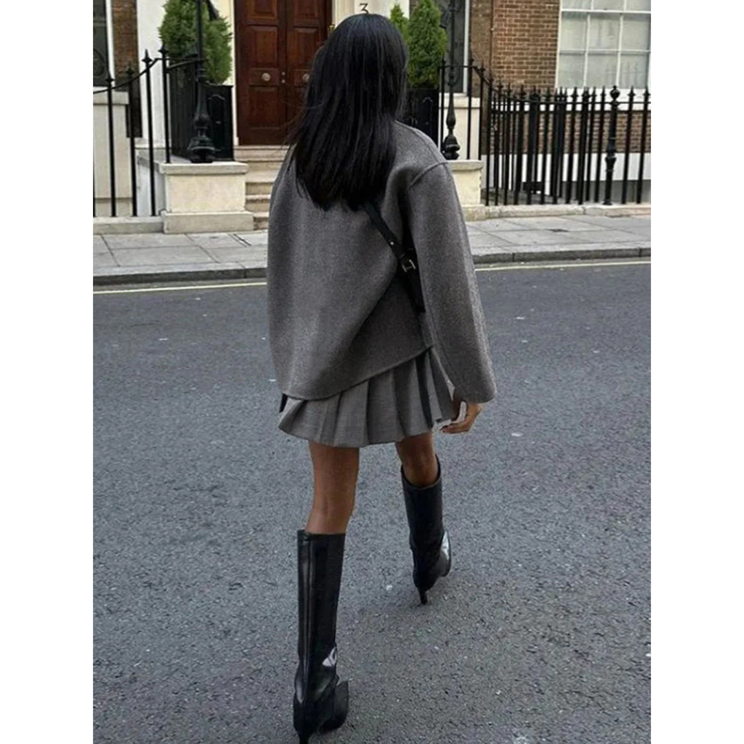 Téodora | Femme Veste Oversized | Chaleur & Confort