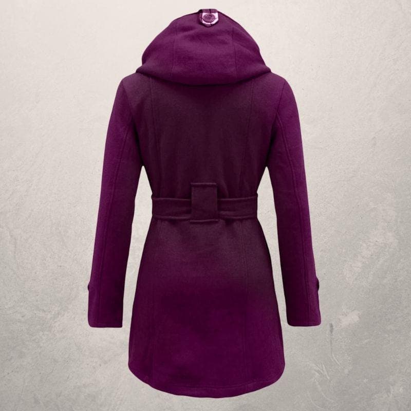 Fedrissa | Manteau Tendance Ceinture Capuche