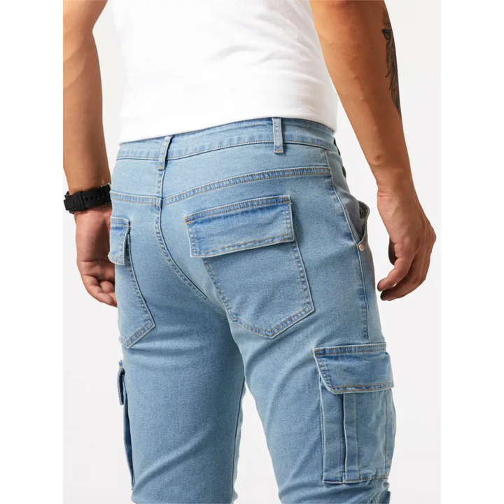 Timothée | Jean Cargo Homme | Confort et Style Polyvalent