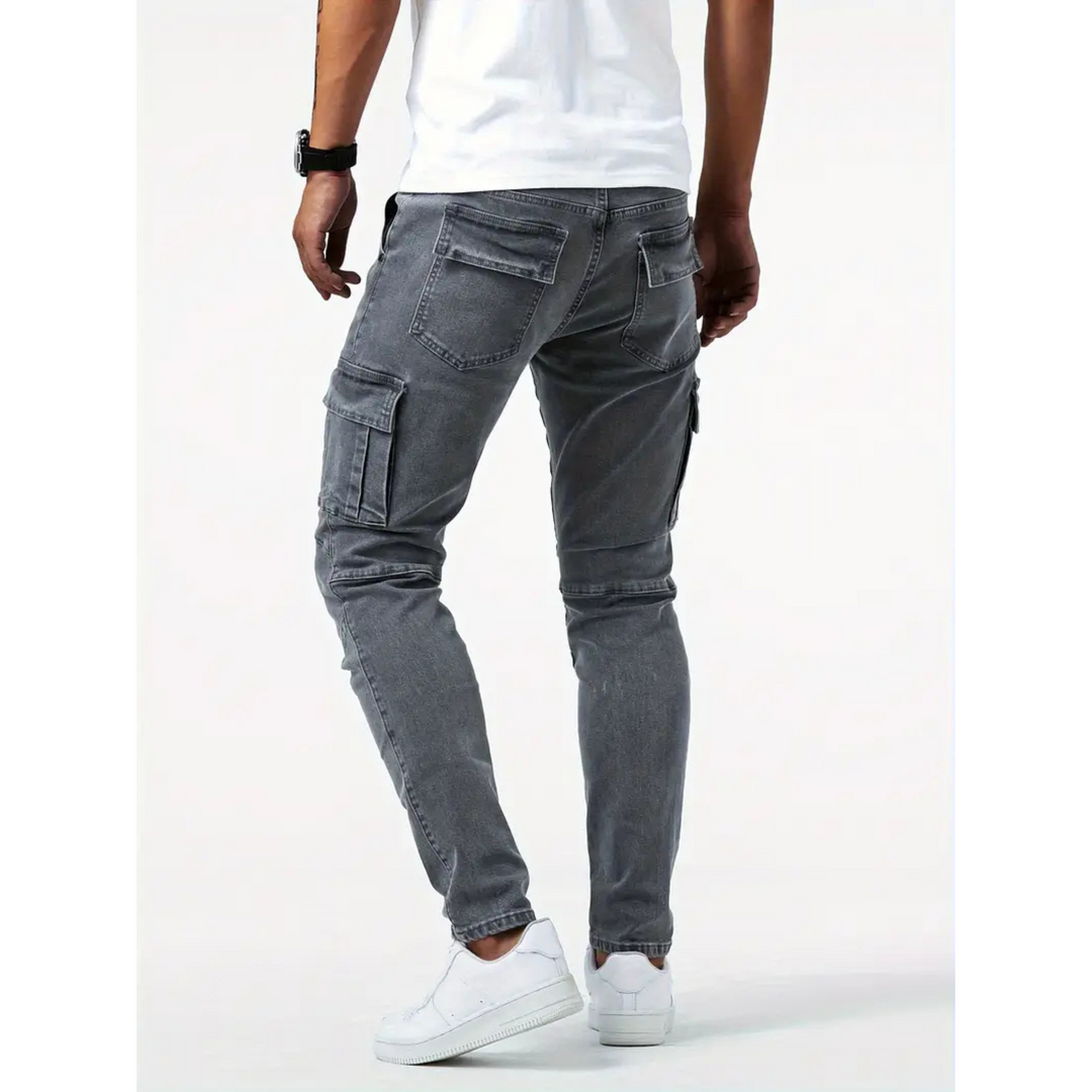 Timothée | Jean Cargo Homme | Confort et Style Polyvalent