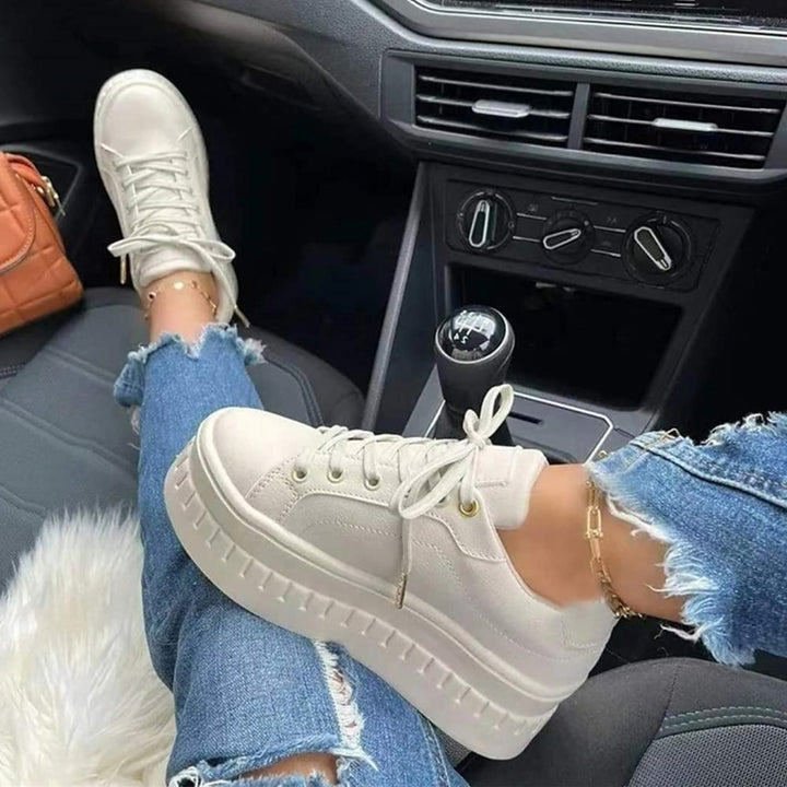 Kyriellé | Sneakers Mode Pour Femme | Semelle Épaisse