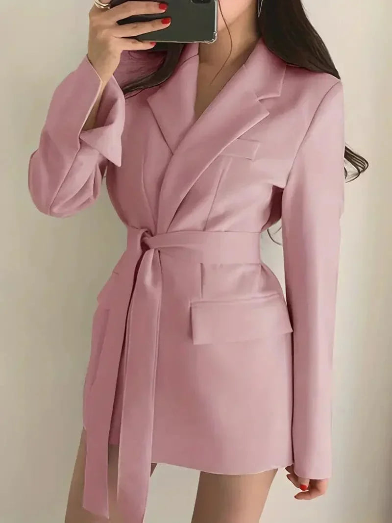 Nélia | Robe Blazer Élégante