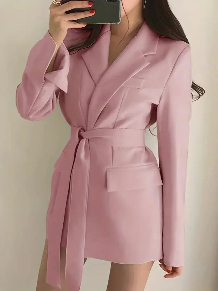 Nélia | Robe Blazer Élégante