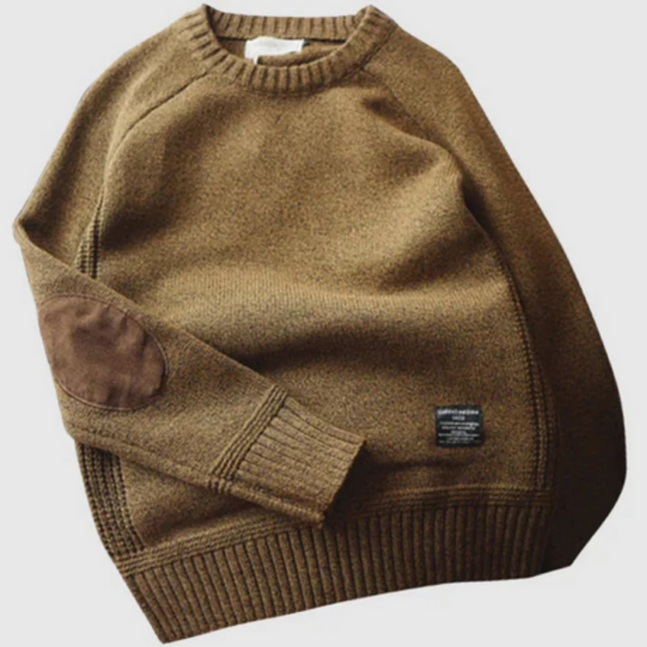 Pull Valentin oversize pour homme, maille douce adaptée aux tenues hivernales cocooning.