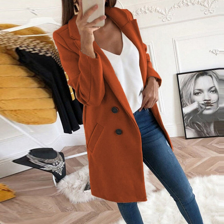 Adelphe | Manteau Long Pour Femme | Fermeture Boutonnée