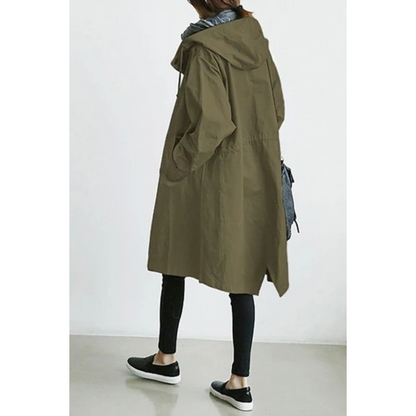Elyna | Trench-coat femme coupe-vent et imperméable