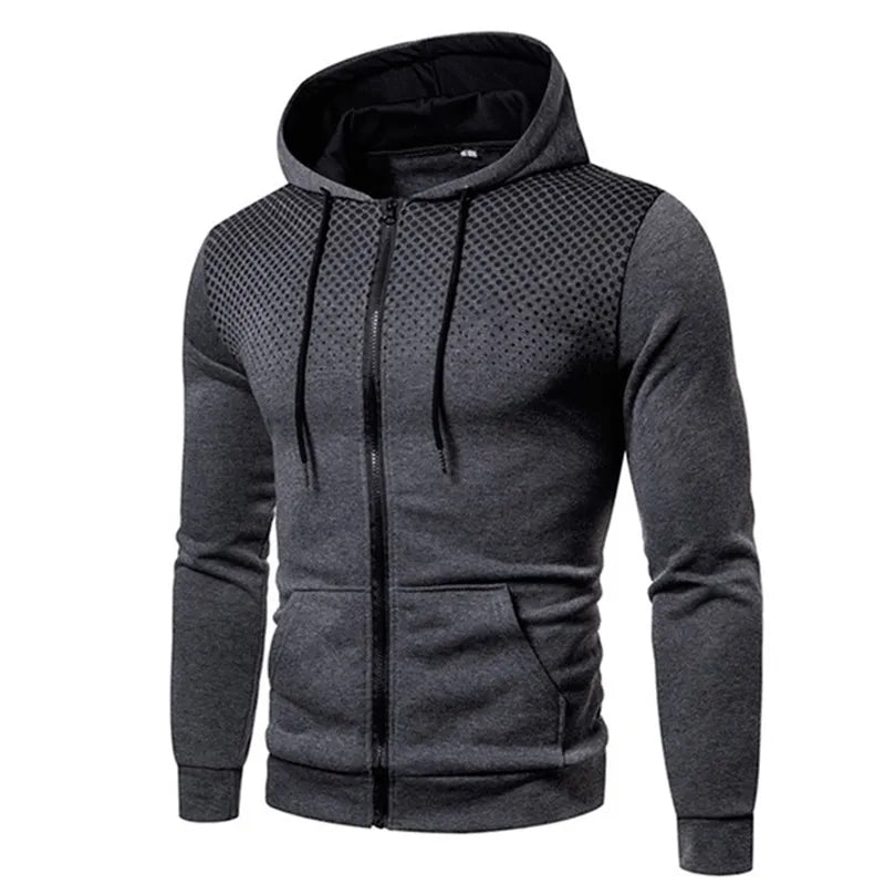 Cédrice - Hoodie Zippé Style Casual