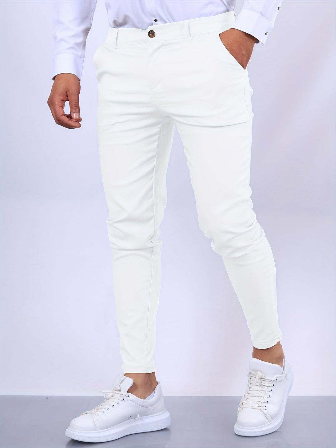 Hommes Pantalon Slim Fit | Design Moderne Chic