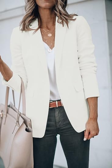 Cora - Élégante Veste Simple Classique