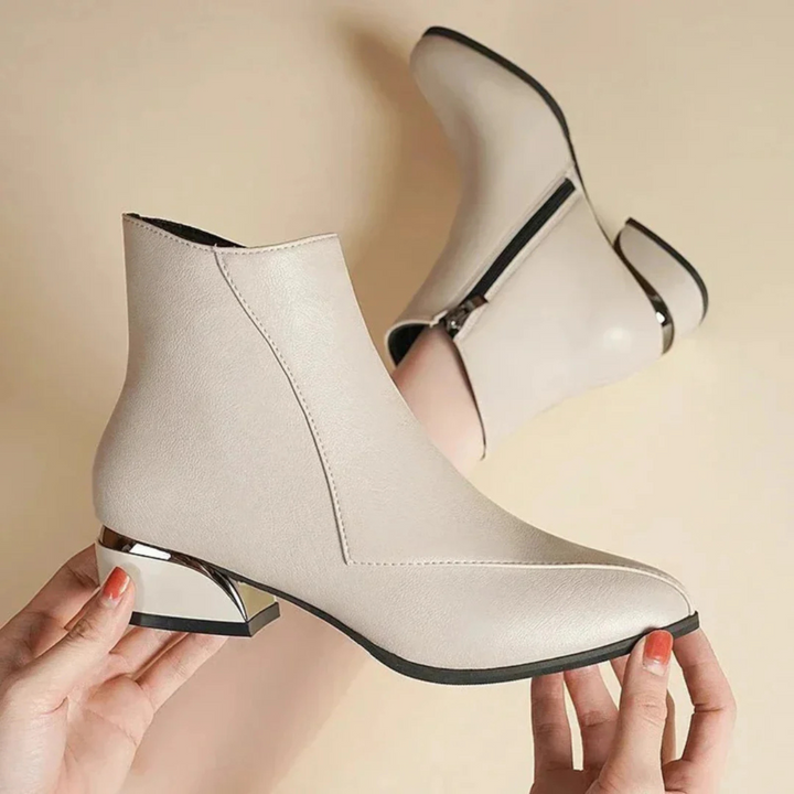 Ombeline | Femme Bottes Hautes | Praticité et Stabilité au Quotidien