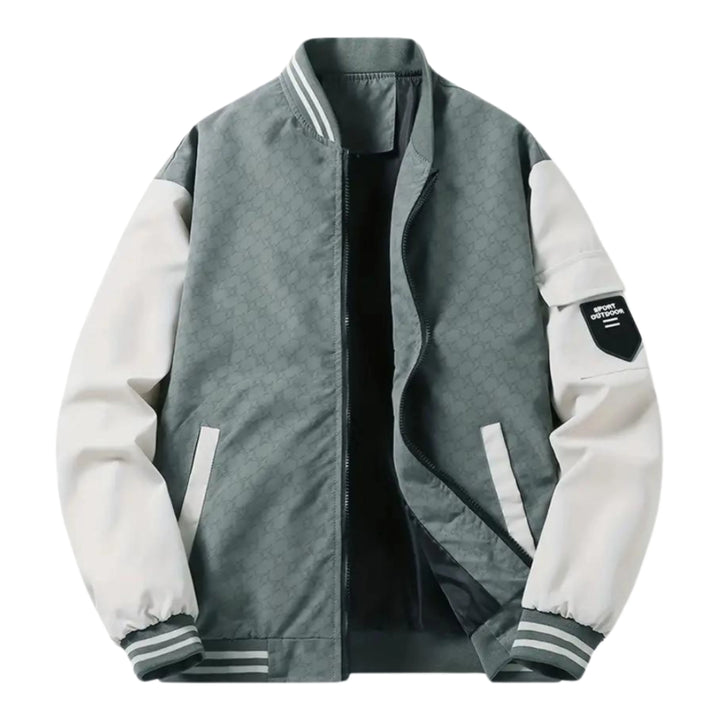 Hommes Veste Bomber Colorblock | Moderne