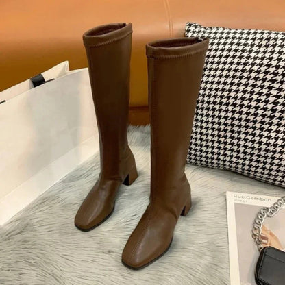 Jennine | Bottes Hautes Pour Femme | Confortable