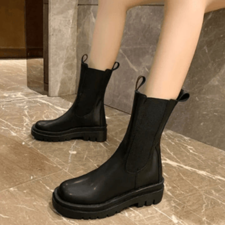 Katriane | Bottines Chelsea Pour Femme | Confort Haut