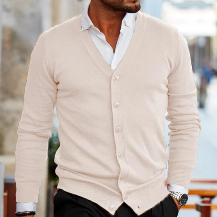 Salomon | Cardigan Homme | Maille Douce et Chaude