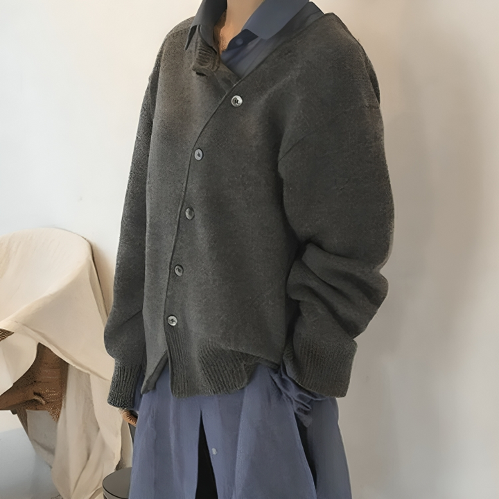 Lena | Pull Boutonné Chic