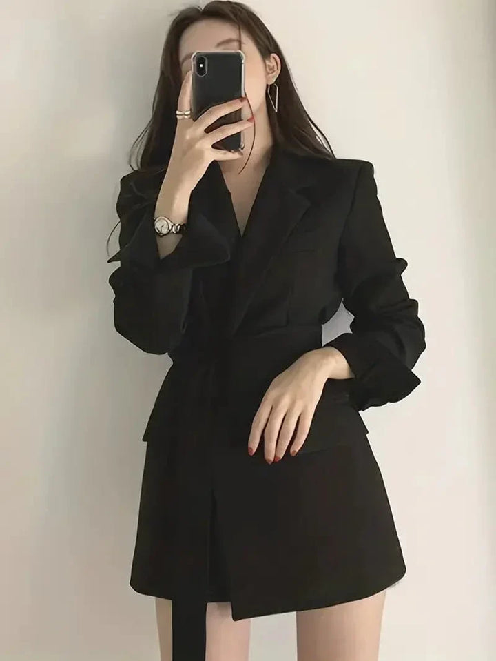 Nélia | Robe Blazer Élégante