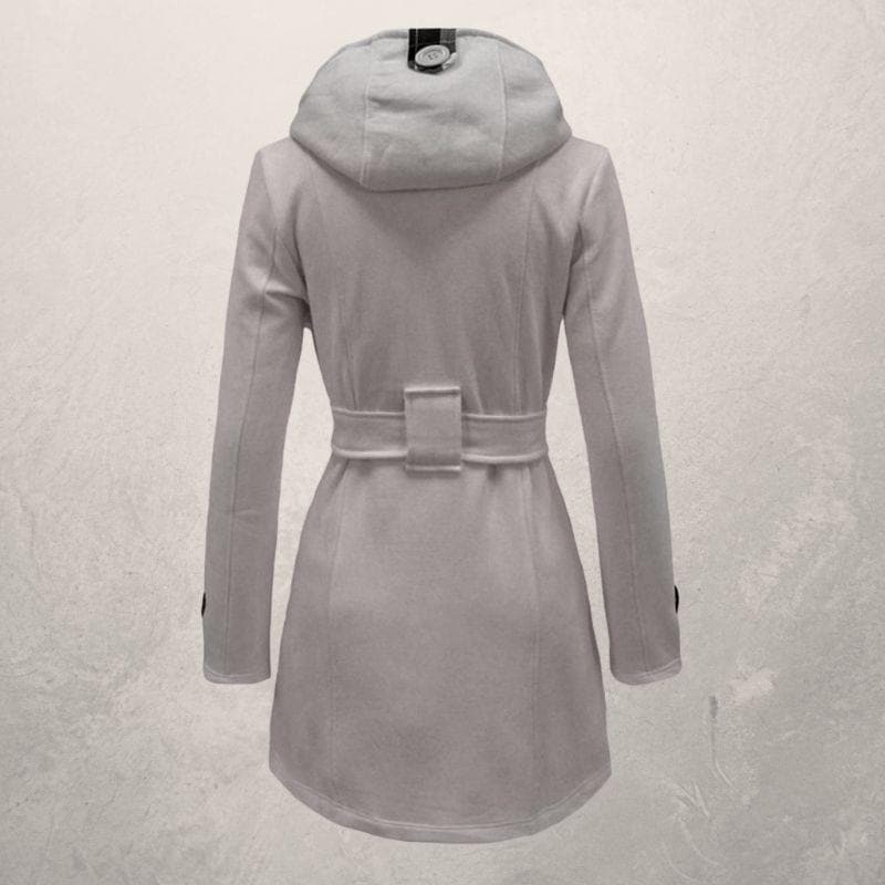 Fedrissa | Manteau Tendance Ceinture Capuche