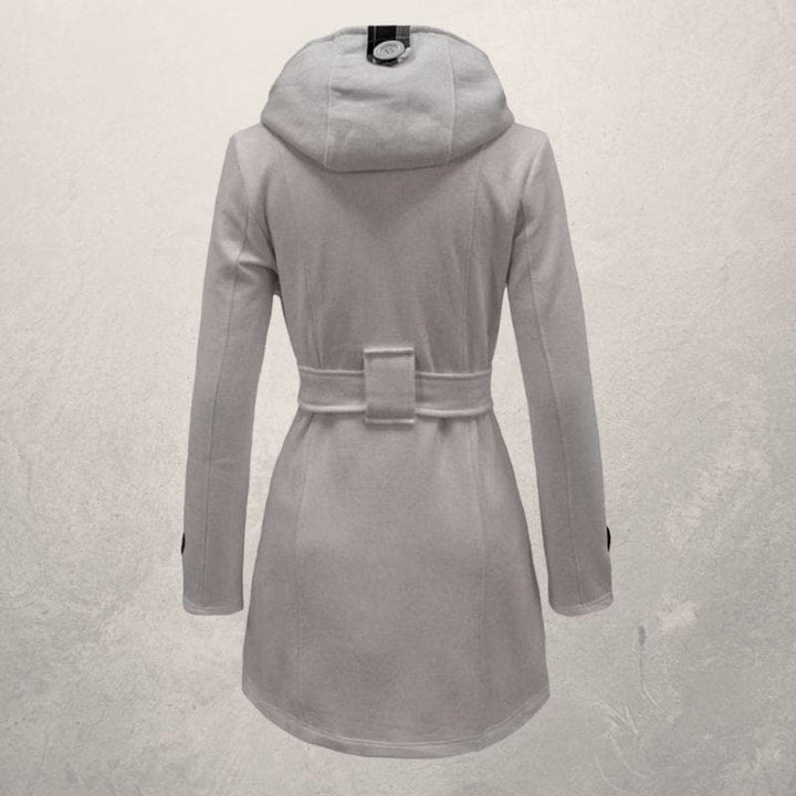 Fedrissa | Manteau Tendance Ceinture Capuche