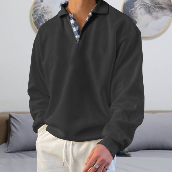 Demetrio - Polo Sweatshirt Classique Homme