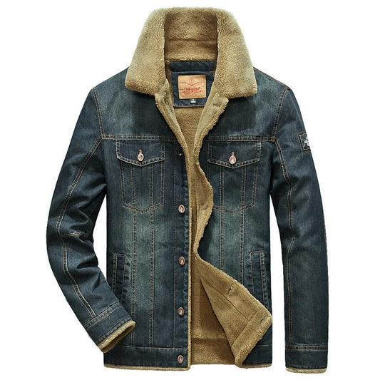 Dimitri - Blouson Denim En Laine