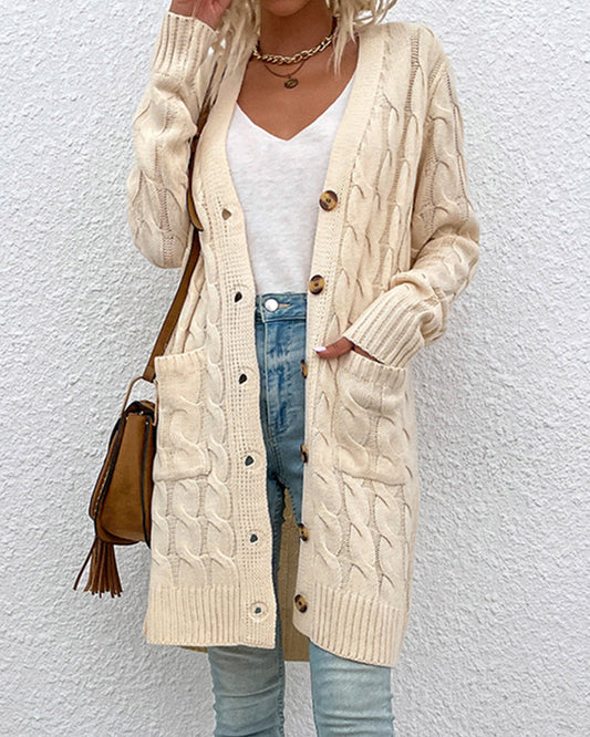 Clei - Long Cardigan En Tricot