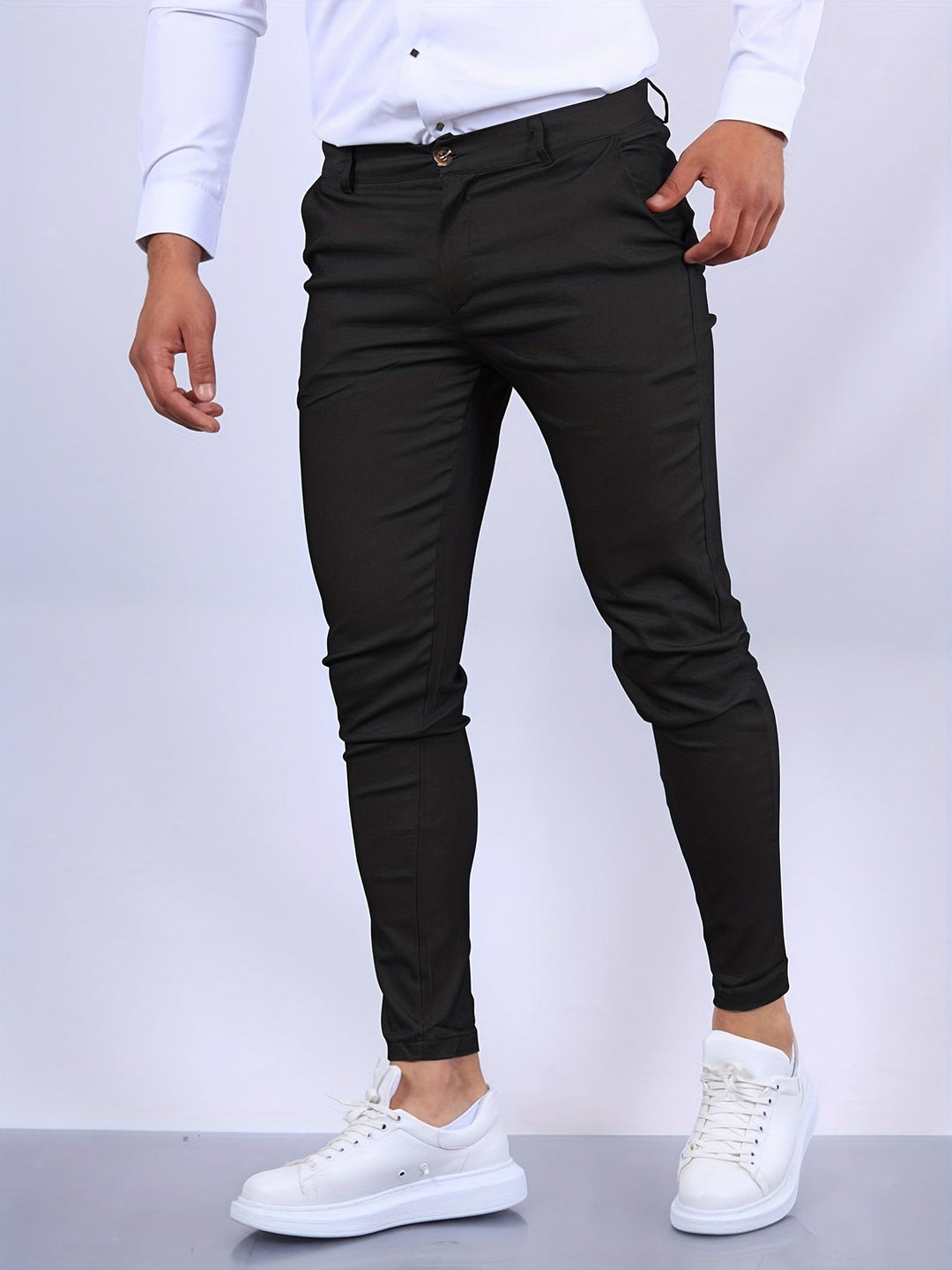 Hommes Pantalon Slim Fit | Design Moderne Chic