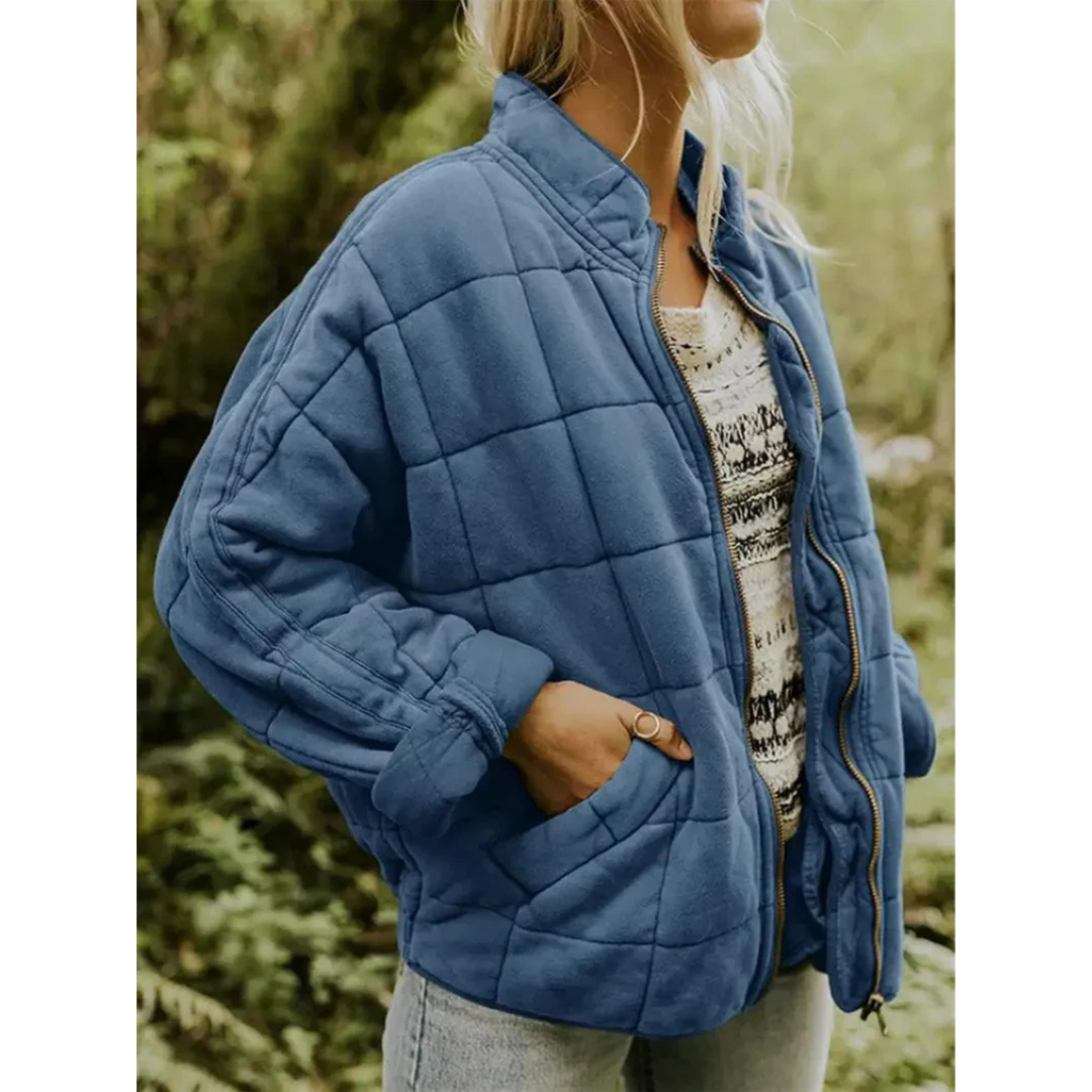 Veste matelassée Liora légère pour femme, chaleur préservée adaptée aux tenues automnales.