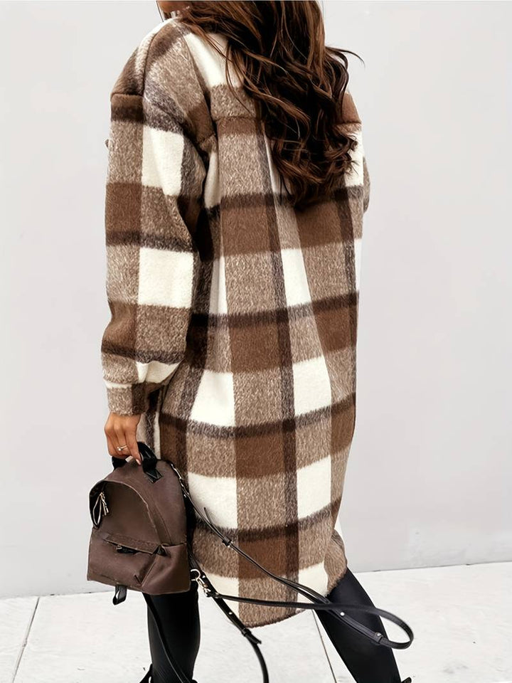 Elline | Veste À Carreaux
