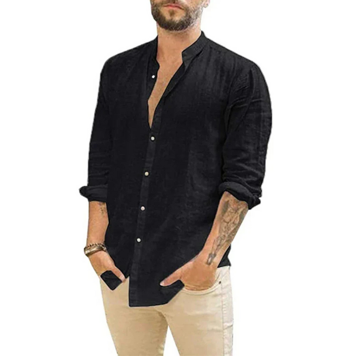 Hommes Chemise Lin | Idéale Journées Chaudes