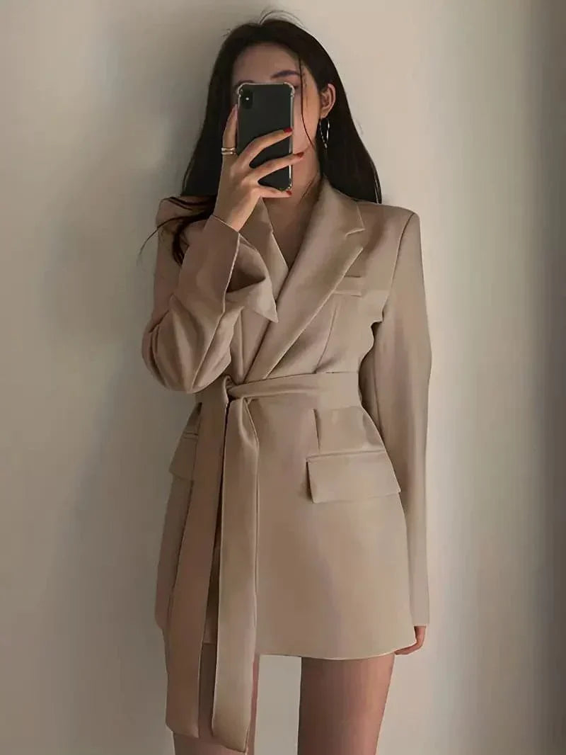 Nélia | Robe Blazer Élégante