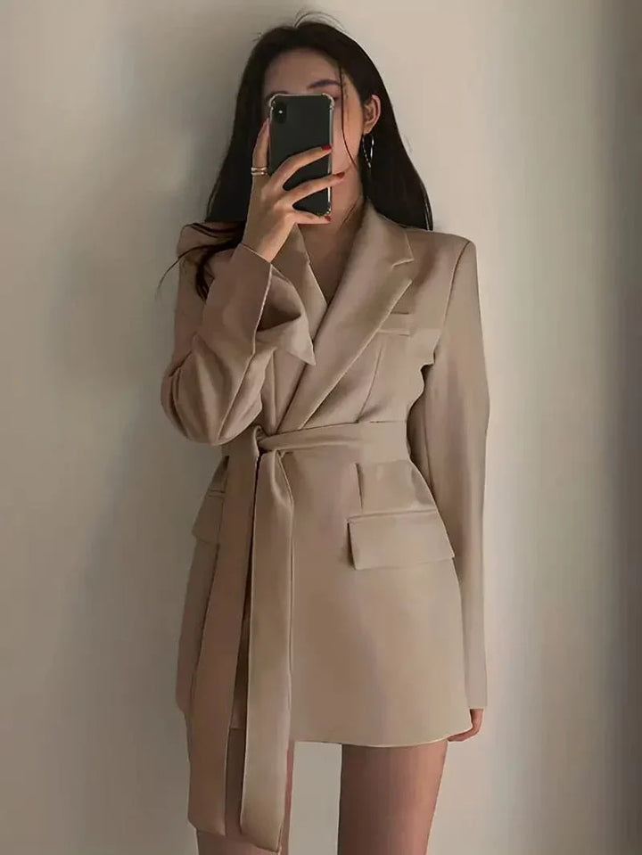 Nélia | Robe Blazer Élégante