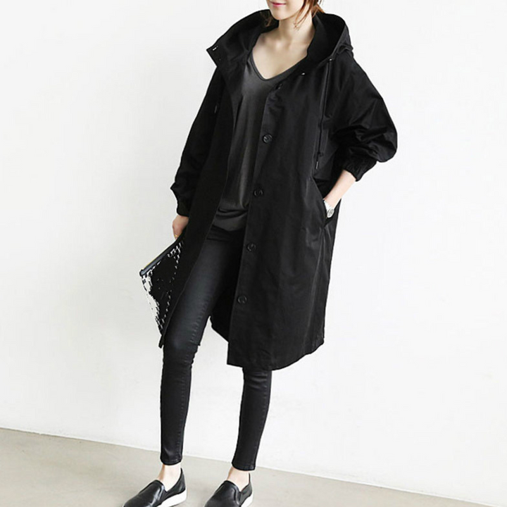 Elyna | Trench-coat femme coupe-vent et imperméable | Élégant