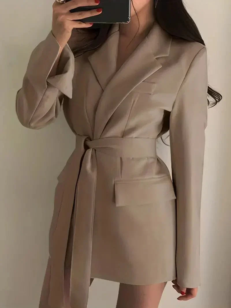 Nélia - Robe Blazer Élégante