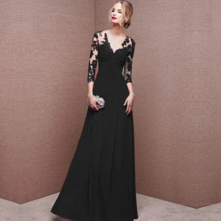 Femmes Robe de Cérémonie Maxi | Style Invitée Mariage