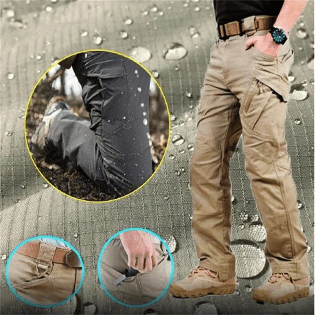 Pantalon Honoré tactique pour homme, tissu résistant et traitement imperméable adapté aux activités variées.