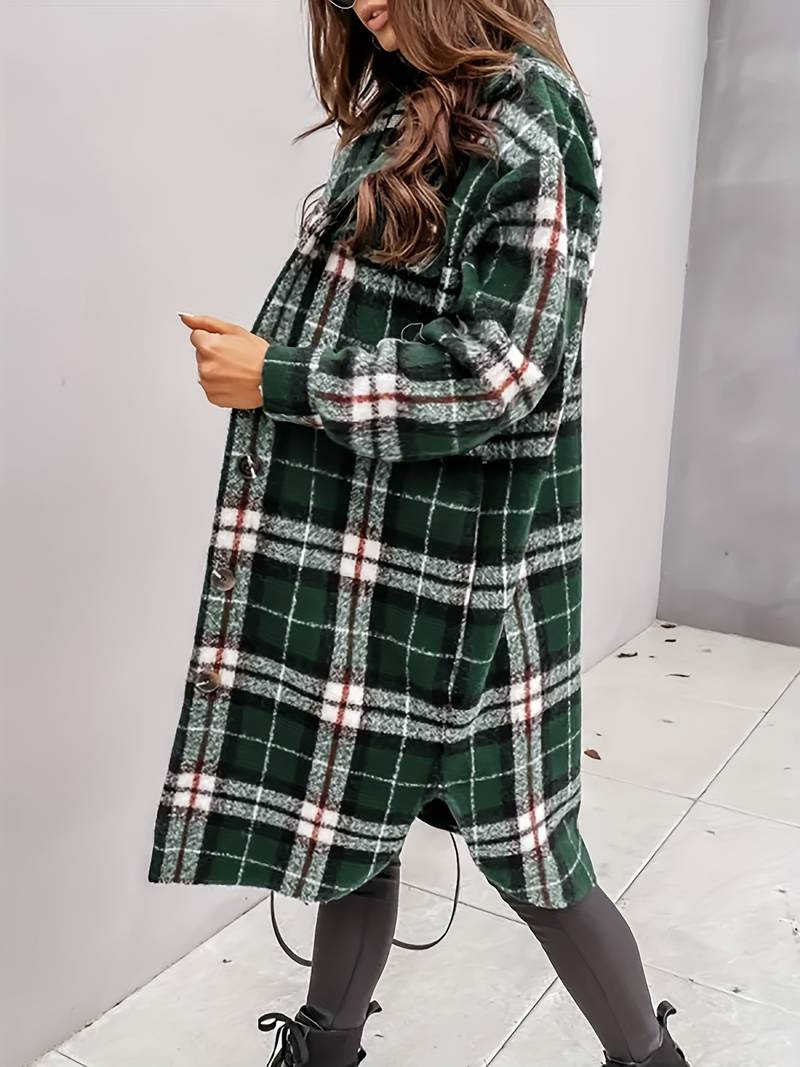 Elline | Veste À Carreaux