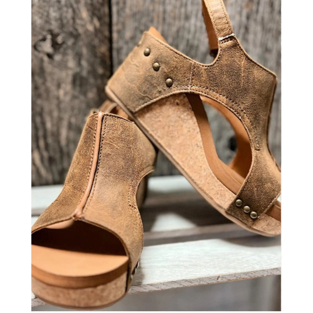 Sandales Femme Talon | Semelle Ergonomique & Effet Galbant | Confort Longue Durée