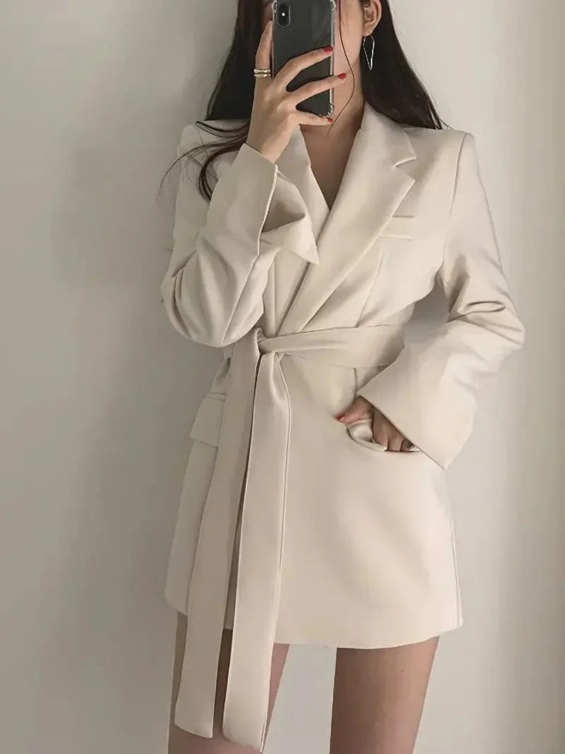 Nélia | Robe Blazer Élégante