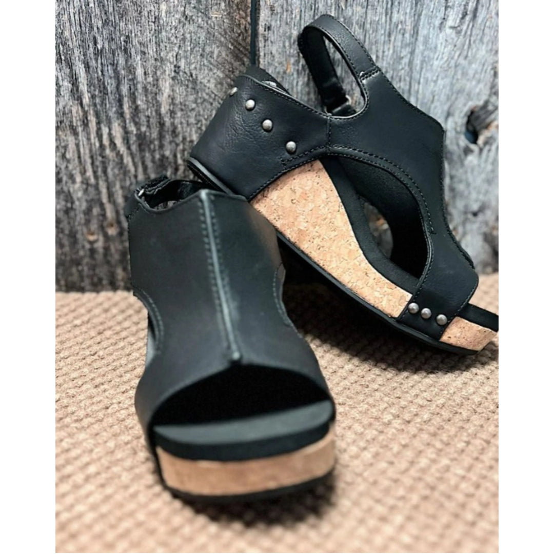 Sandales Femme Talon | Semelle Ergonomique & Effet Galbant | Confort Longue Durée