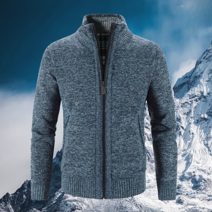 Gilet Rancé zippé pour homme, doublure chaude adaptée aux tenues hivernales polyvalentes.