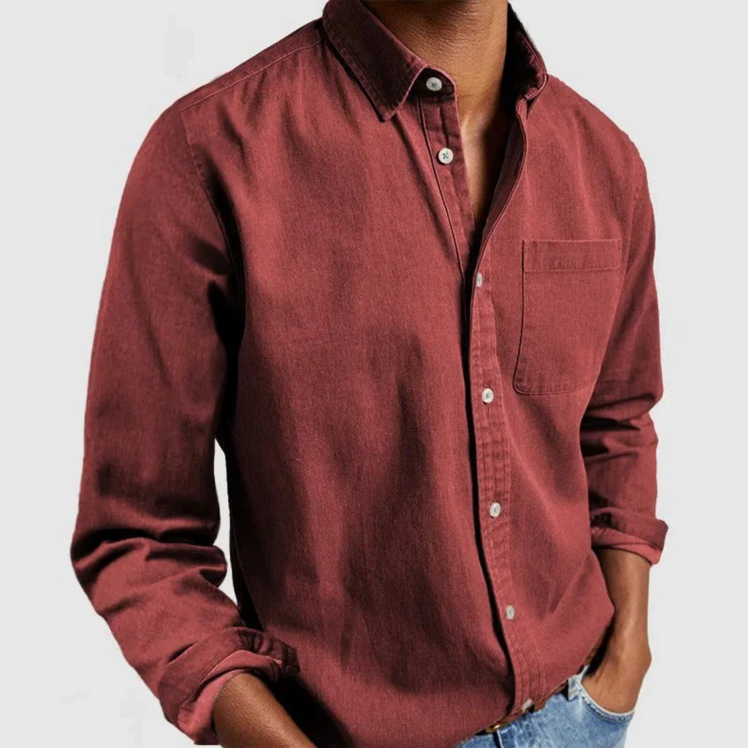 Fabrice | Homme Chemise | Manches Longues et Tissu Respirant
