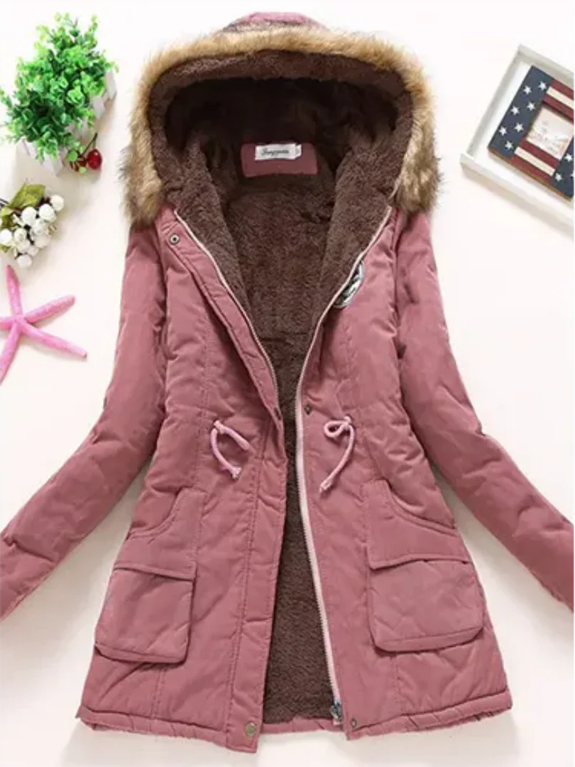 Daphnée - Parka Hiver Doublée Chaude