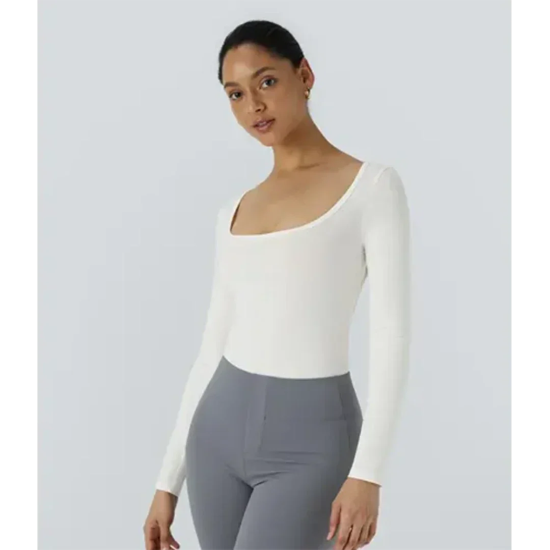 Dorianes | Bodysuit Élégant Manches Longues